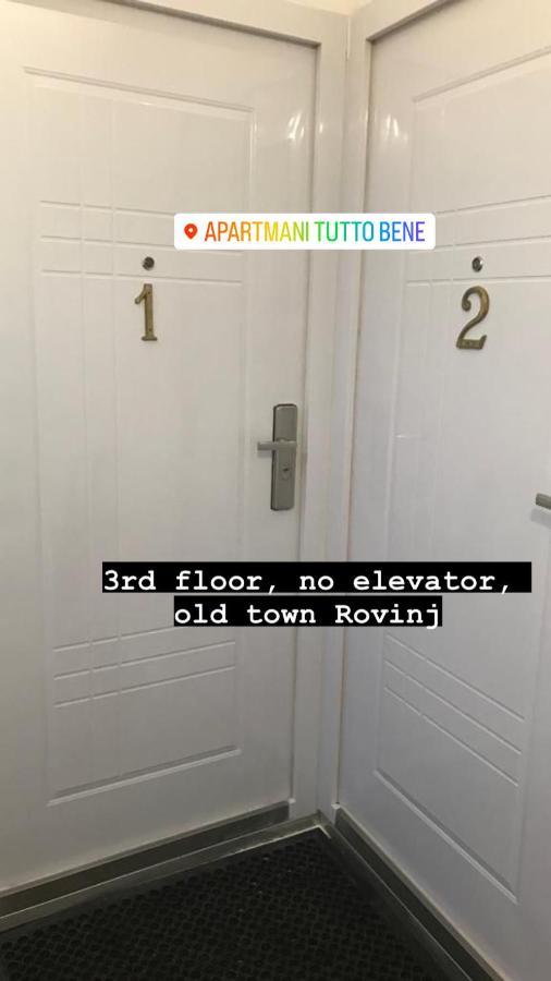 Apartman Tutto Bene Rovinj Luaran gambar